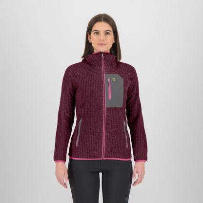 ROCCHETTA EVO HOODIE W FLEECE   PUISSANCE POURPRE/ROSE | 2532096-080  2027