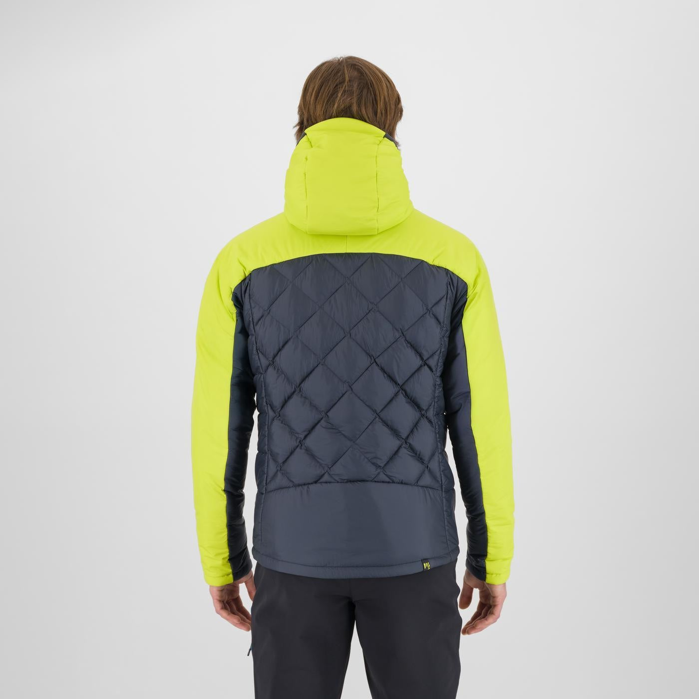LASTEI UP JACKET WOODL.GRAY/ACID LIME | 2511044-038  2026