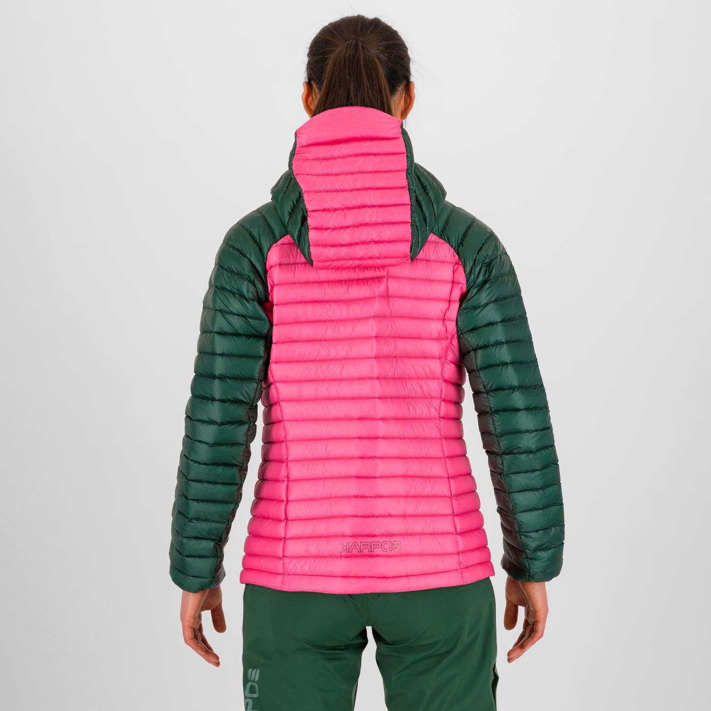 VESTE EN DUVET ALAGNA F    ROSE FANDANGO/VERT JUNGLE | 2512021-127   2026