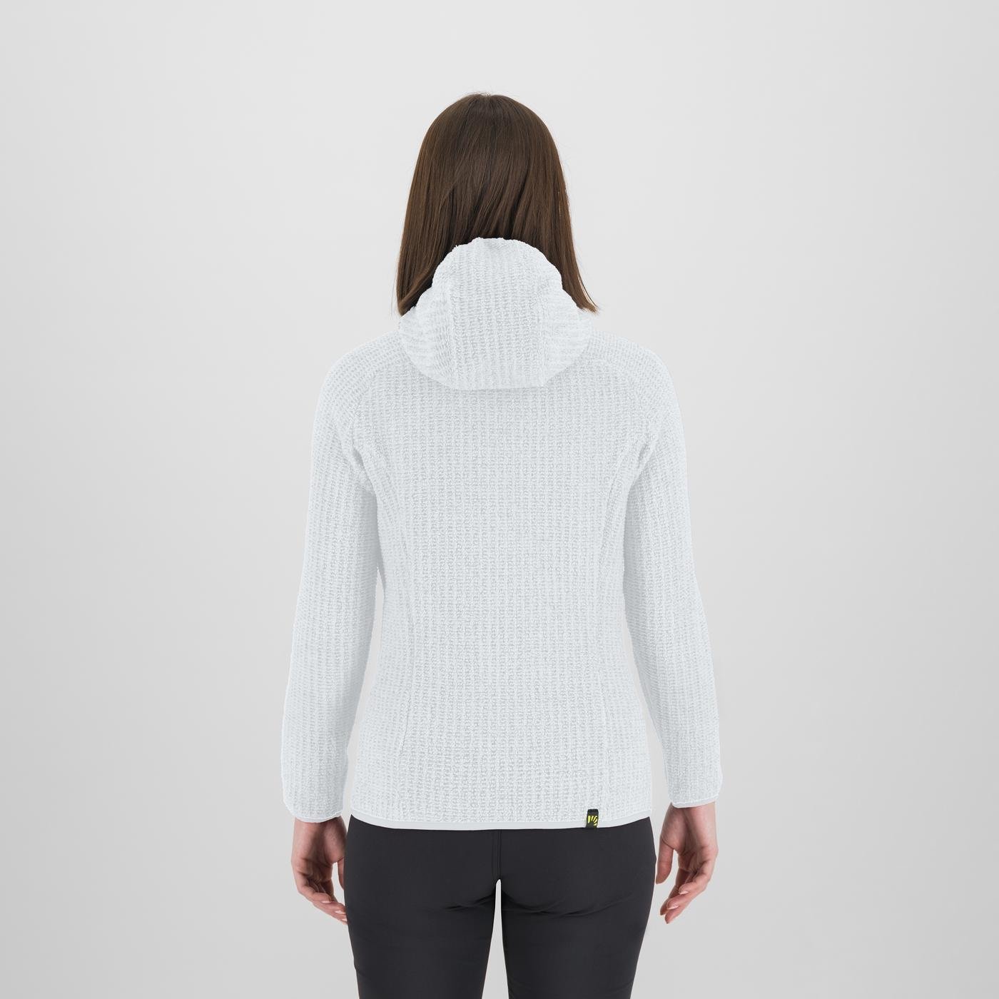 ROCCHETTA EVO HOODIE W FLEECE   BRIGHT WHITE/BLACK | 2532096-150    2026