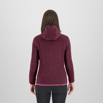 ROCCHETTA EVO HOODIE W FLEECE   PUISSANCE POURPRE/ROSE | 2532096-080  2027
