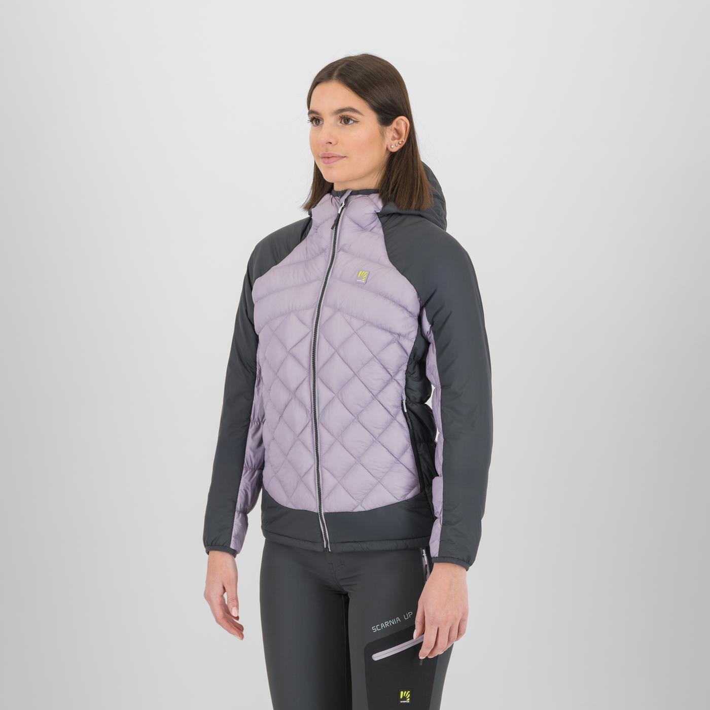 VESTE LASTEI ACTIVE PLUS W  LAVANDE/BOIS GRIS | 2500581-048    2026