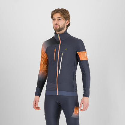 ALAGNA 2.0 JACKET WOODL.GRAY/VIBR.ORANGE | 2511041-023   2025-26