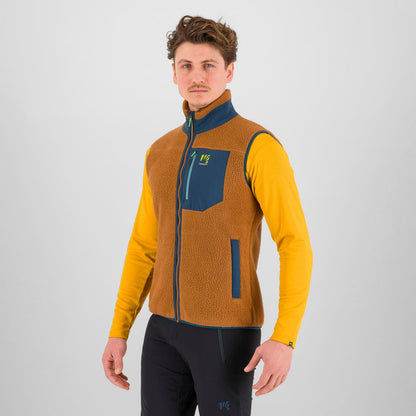 MOIAZZA RETRò FLEECE VEST NUTHATCH/MIDNIGHT | 2531078-113   2026