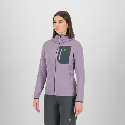 ANTERMOIA HOODIE W FLEECE   LAVENDER/WOODL.GRAY | 2532094-048  2026-27