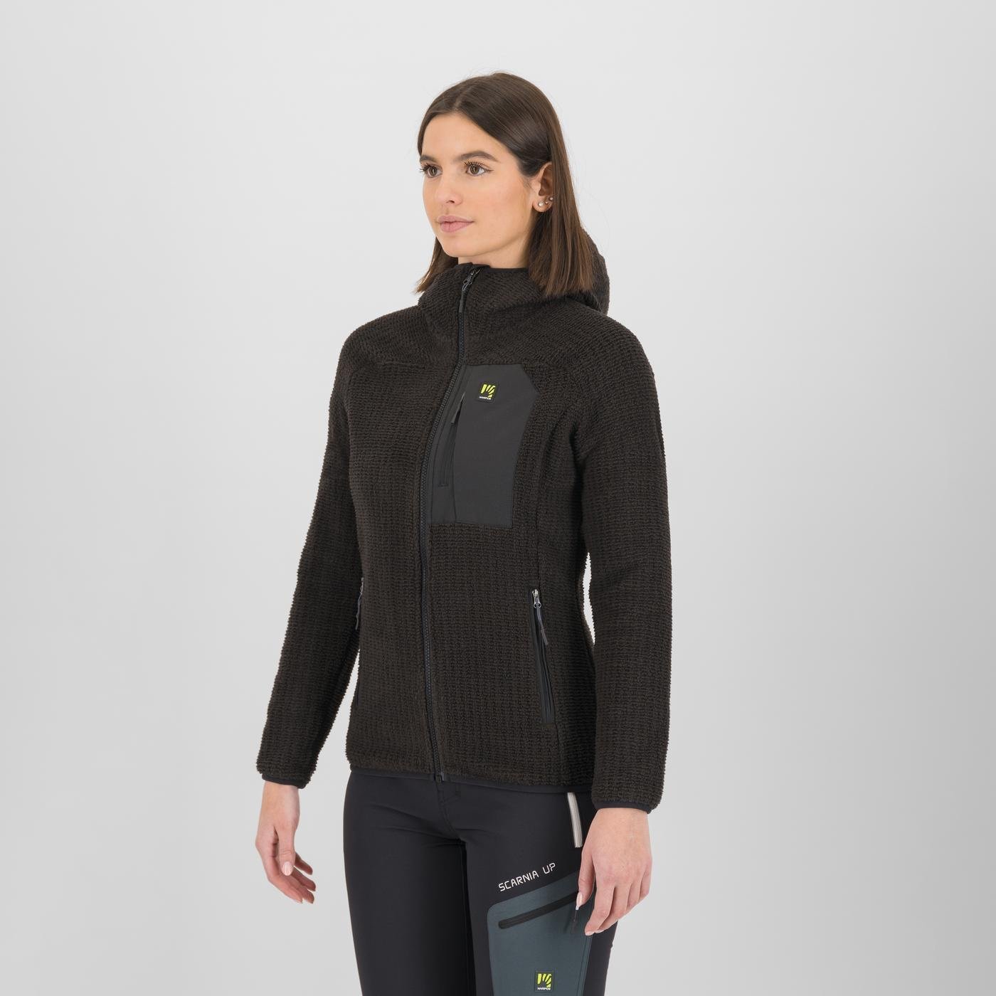 ROCCHETTA EVO HOODIE W FLEECE    BLACK | 2532096-400N  2026