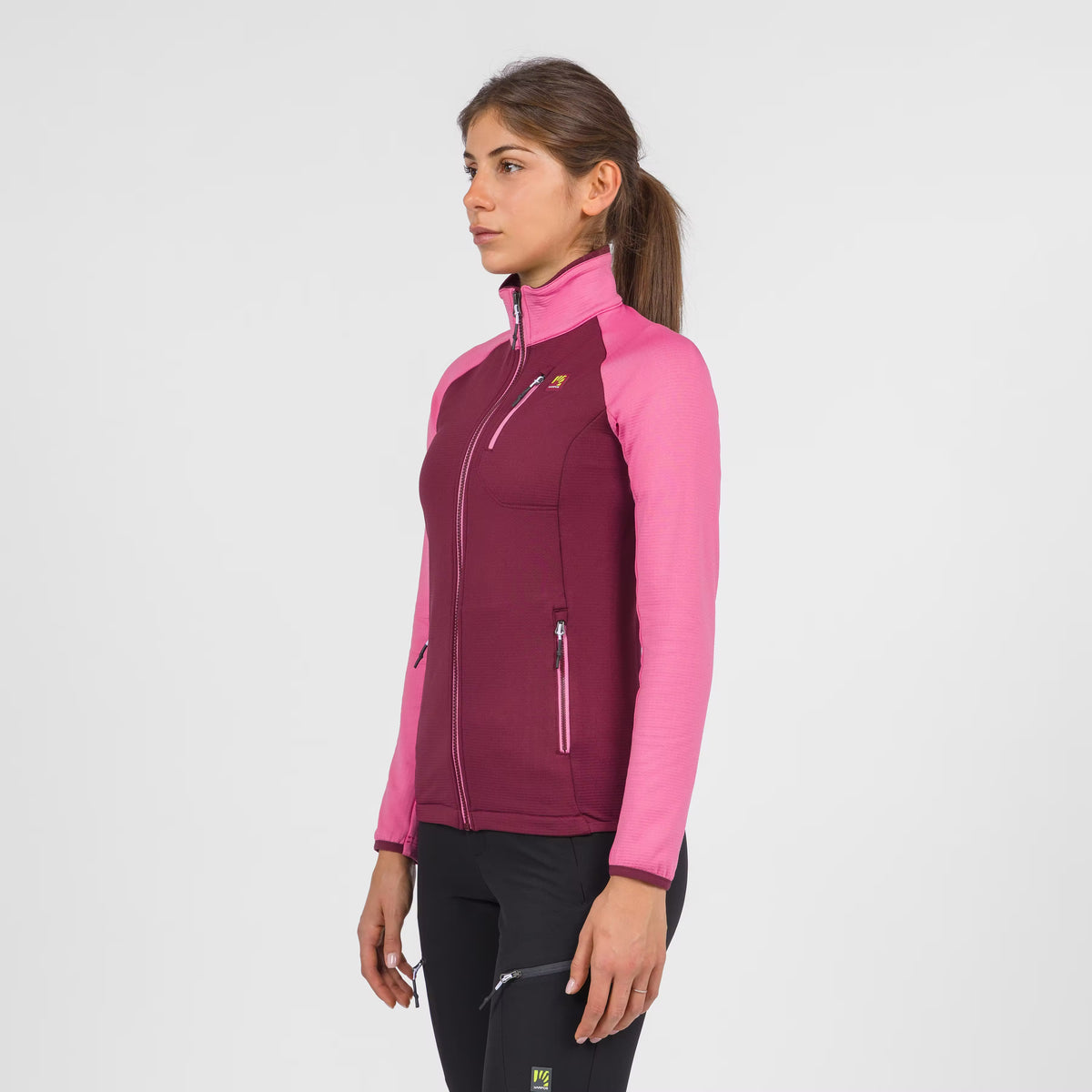 ODLE EVO W POLAIRE À FERMETURE ÉCLAIR INTÉGRALE   PUISSANCE POURPRE/ROSE | 2532123-080    2027