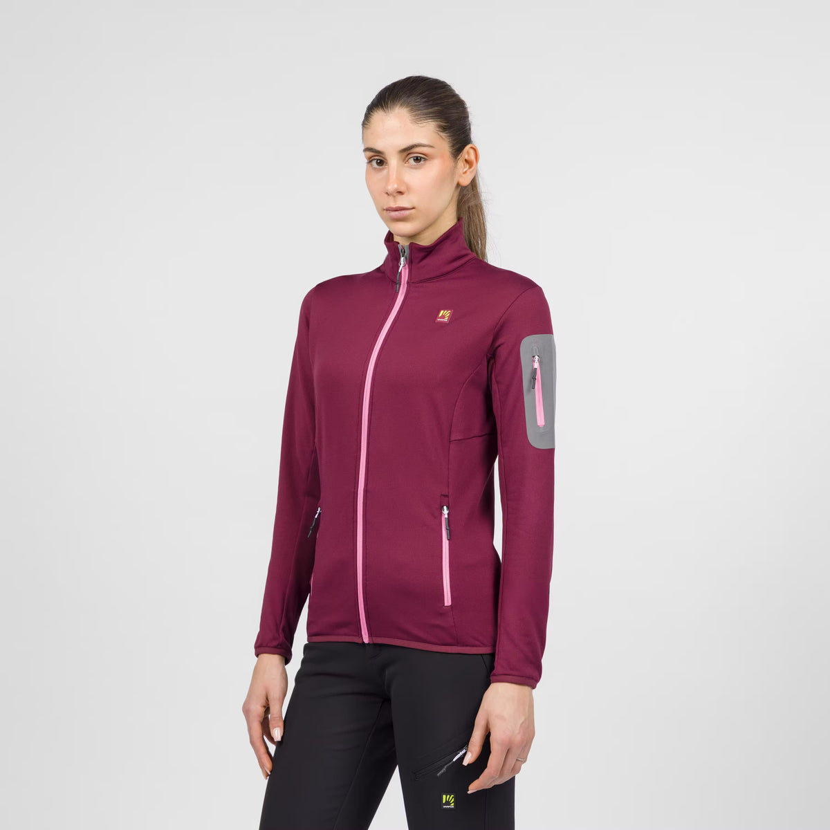 BIGONTINA W POLAIRE À FERMETURE ÉCLAIR INTÉGRALE    CRIMSON | 2532124-080    027