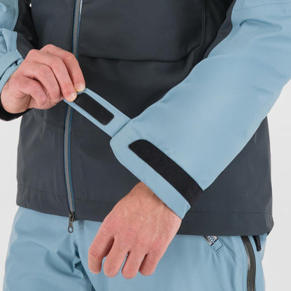 MIDI SHELL JACKET WOODL.GRAY/SMOKE BLUE | 2511019-008  2025-26