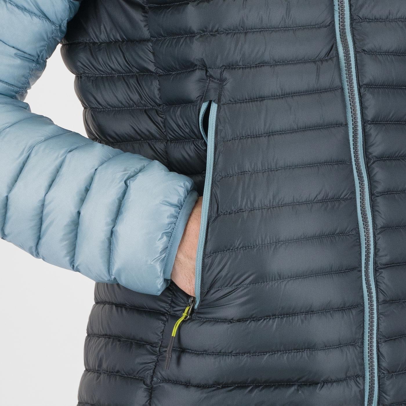 ALAGNA DOWN JACKET   WOODL.GRAY/SMOKE BLUE | 2511021-008  2025