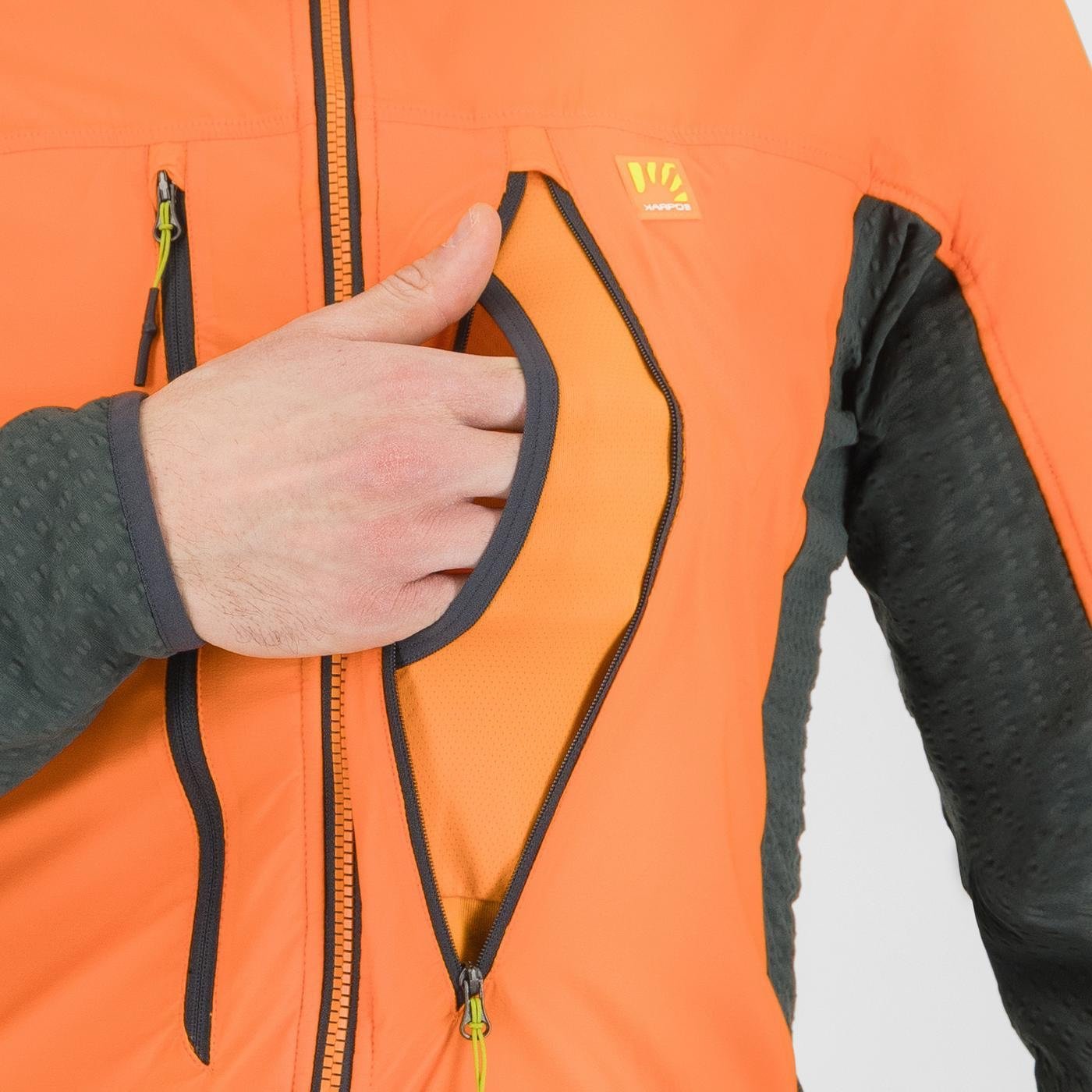 ALAGNA PLUS 2.0 JACKET      VIBR.ORANGE/WOODL.GRAY | 2511040-023     2025-26