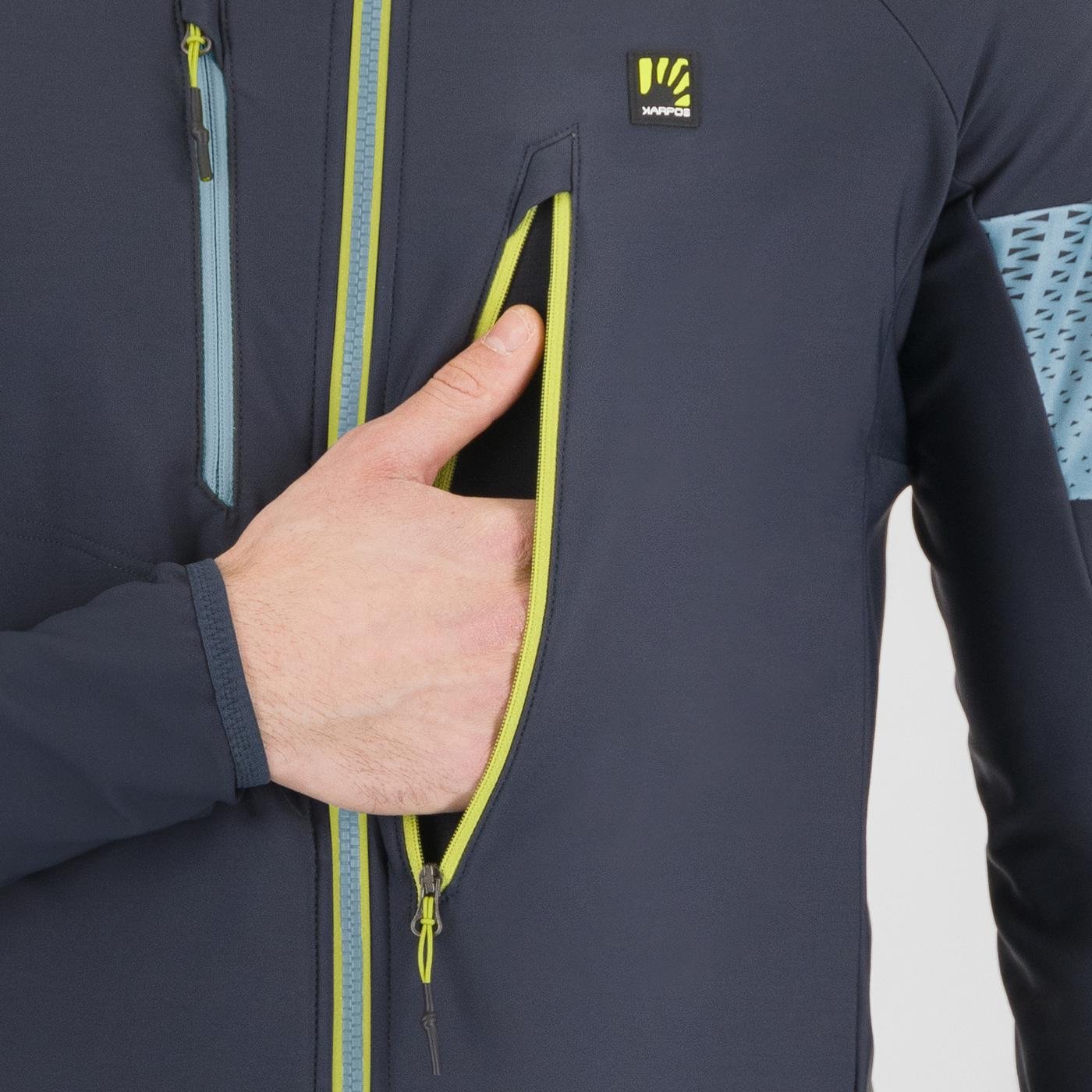 ALAGNA 2.0 JACKET  WOODL.GRAY/SMOKE BLUE | 2511041-008  2025-26