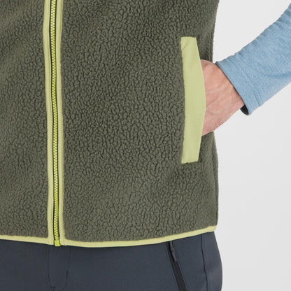 MOIAZZA RETRò FLEECE VEST  DEEP DEPTHS/TARRAGON | 2531078-007   2026