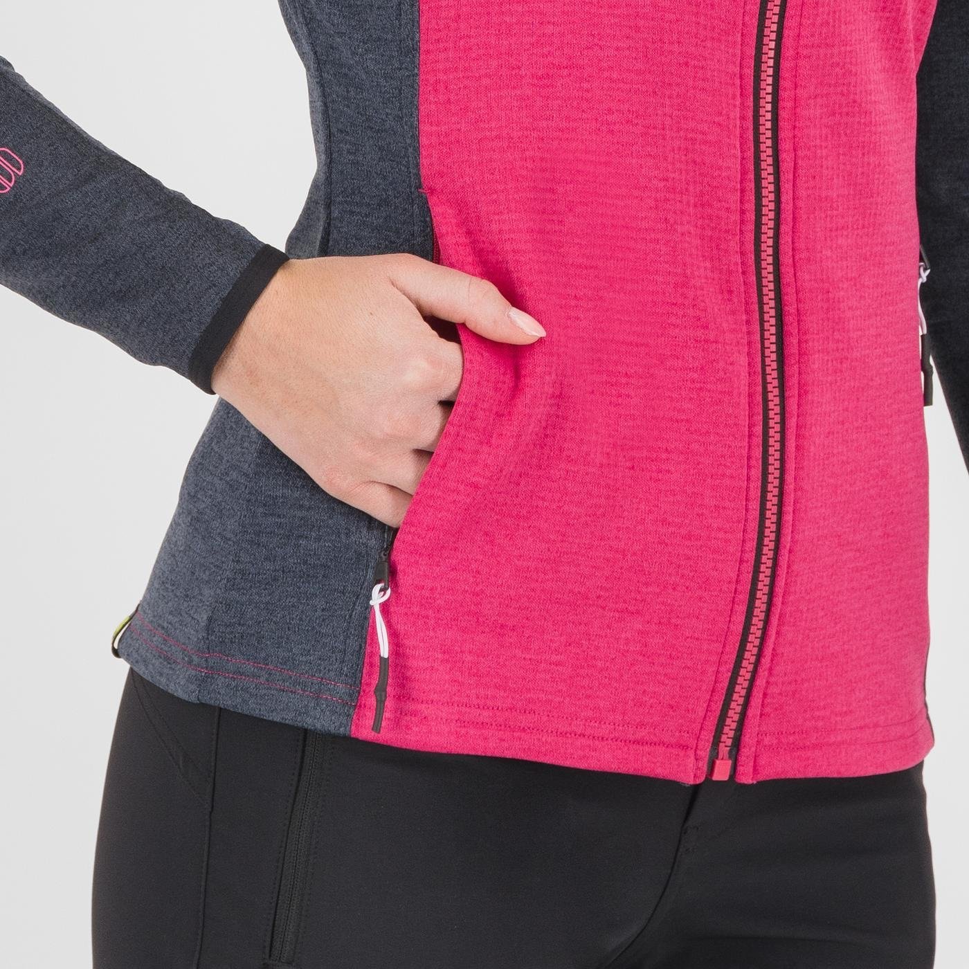 FEDERA FULL-ZIP W FLEECE VIOLET/NOIR/BLEU OMBRE | 2532023-066   2026