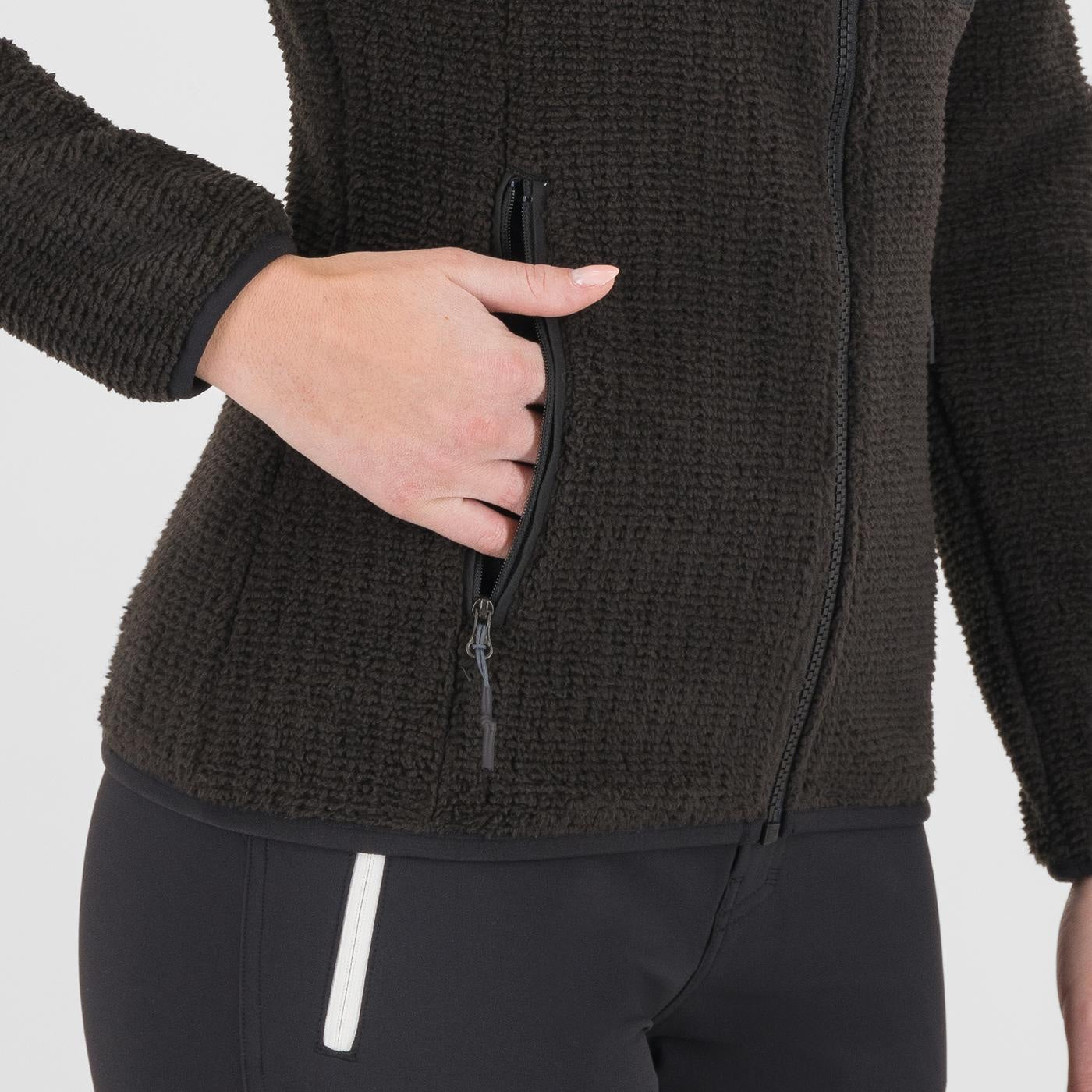 ROCCHETTA EVO HOODIE W FLEECE    BLACK | 2532096-400N  2026