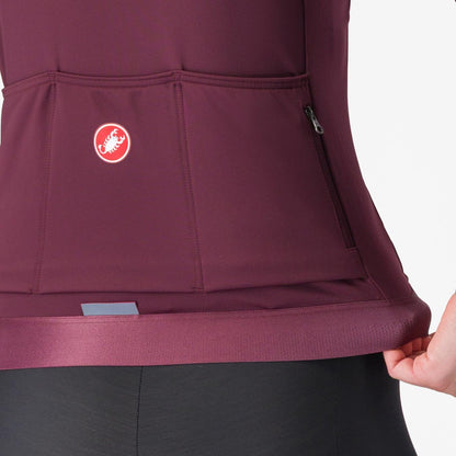 Maillot thermique ESPRESSO W   Couleur : DEEP BORDEAUX  | 4524540-6250   2026