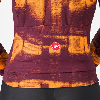 BLUR THERMAL JERSEY    Couleur : DEEP BORDEAUX/VIVID ORANGE  | 4525537-625  2026