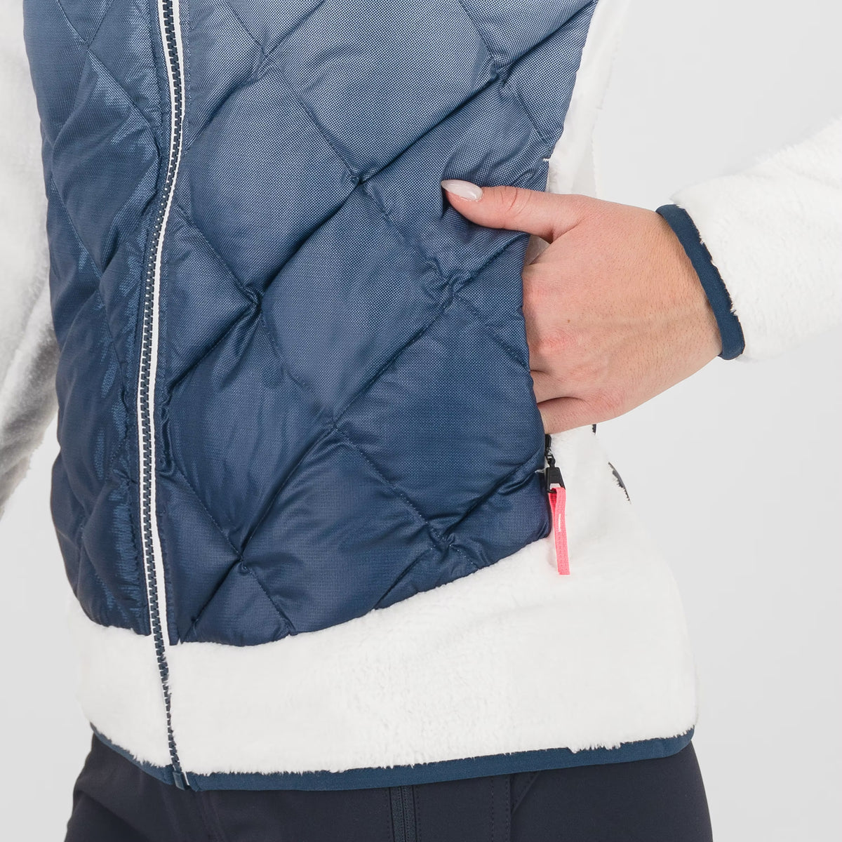 SMART W MARMAROLE JACKET    BLANC ÉCLATANT/MINUIT | 2501164-034  2026-27
