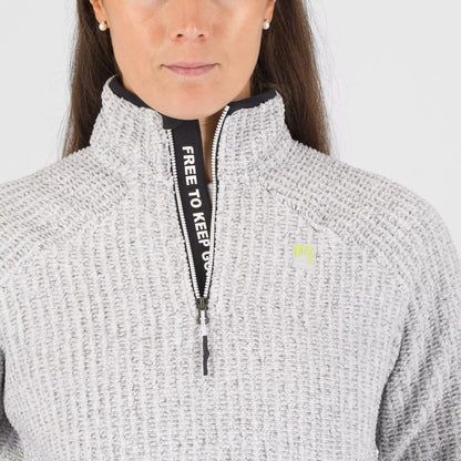 ROCCHETTA DEMI-ZIP AVEC POLAIRE   BLANC ÉCLATANT | 2532098-150      2027