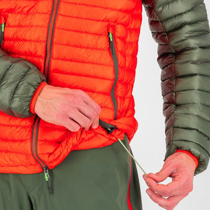 ALAGNA DOWN JACKET  SPICY ORANGE/THYME | 2511021-024     2025-26
