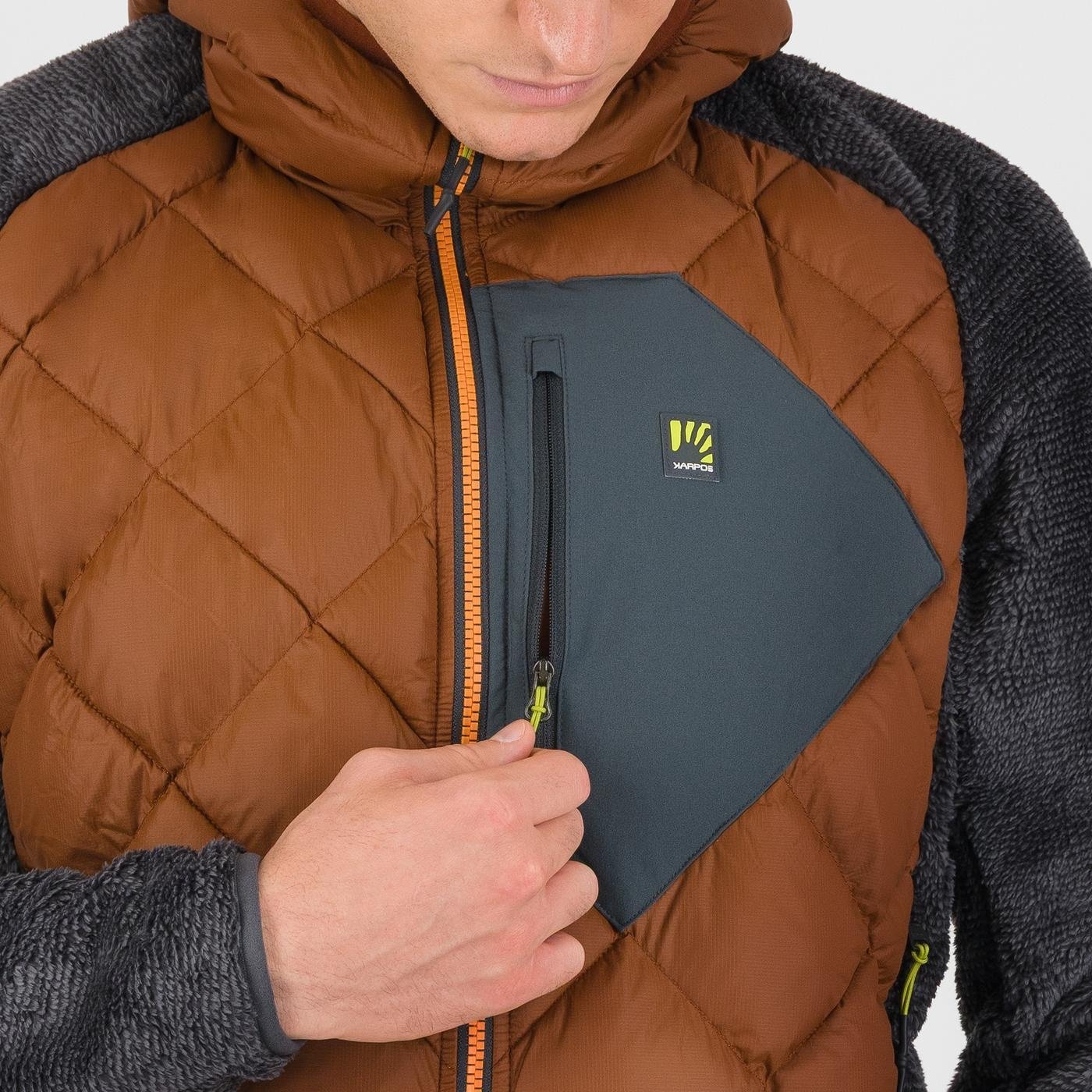 VESTE MARMAROLE UP    ACAJOU/BOIS GRIS | 2511045-022   2026