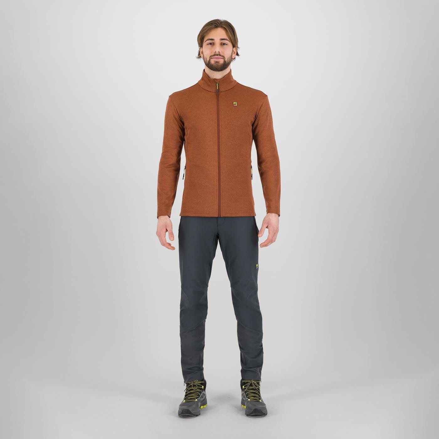 POLAIRE À FERMETURE ÉCLAIR COMPLÈTE PIZZOCCO  ACAJOU | 2531075-022           2026