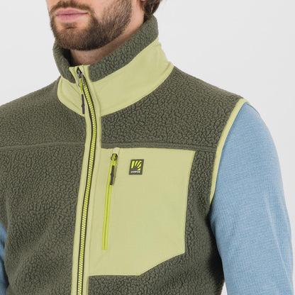 MOIAZZA RETRò FLEECE VEST  DEEP DEPTHS/TARRAGON | 2531078-007   2026