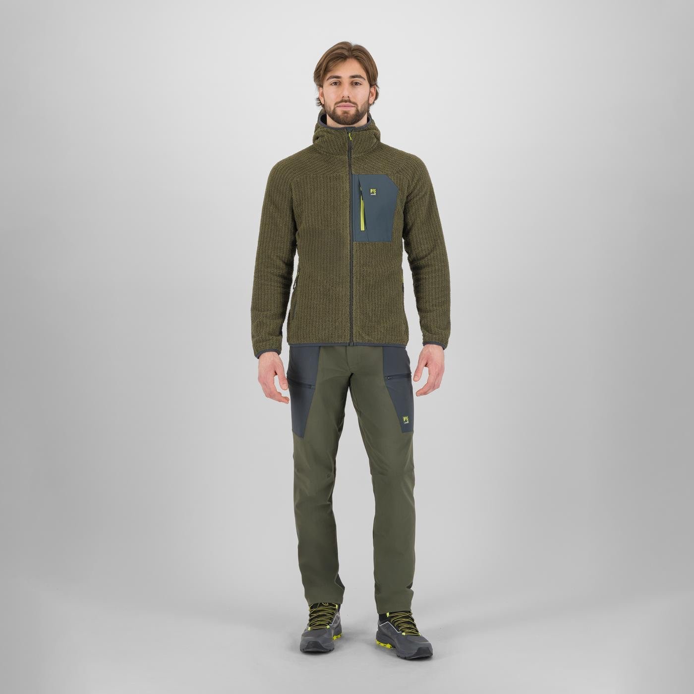 POLAIRE À CAPUCHE ROCCHETTA EVO   PROFONDEUR/GRIS BOIS | 2531096-007     2026