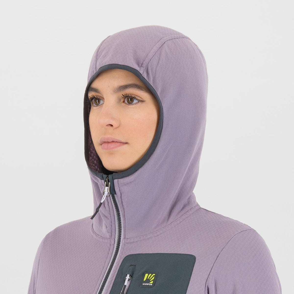 ANTERMOIA HOODIE W FLEECE   LAVENDER/WOODL.GRAY | 2532094-048  2026-27