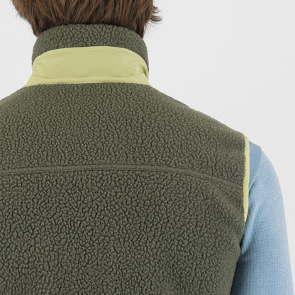 MOIAZZA RETRò FLEECE VEST  DEEP DEPTHS/TARRAGON | 2531078-007   2026