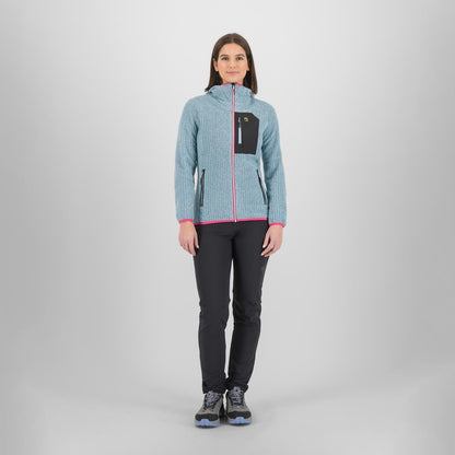 ROCCHETTA EVO HOODIE W FLEECE  FORGET/BLACK | 2532096-065    2026