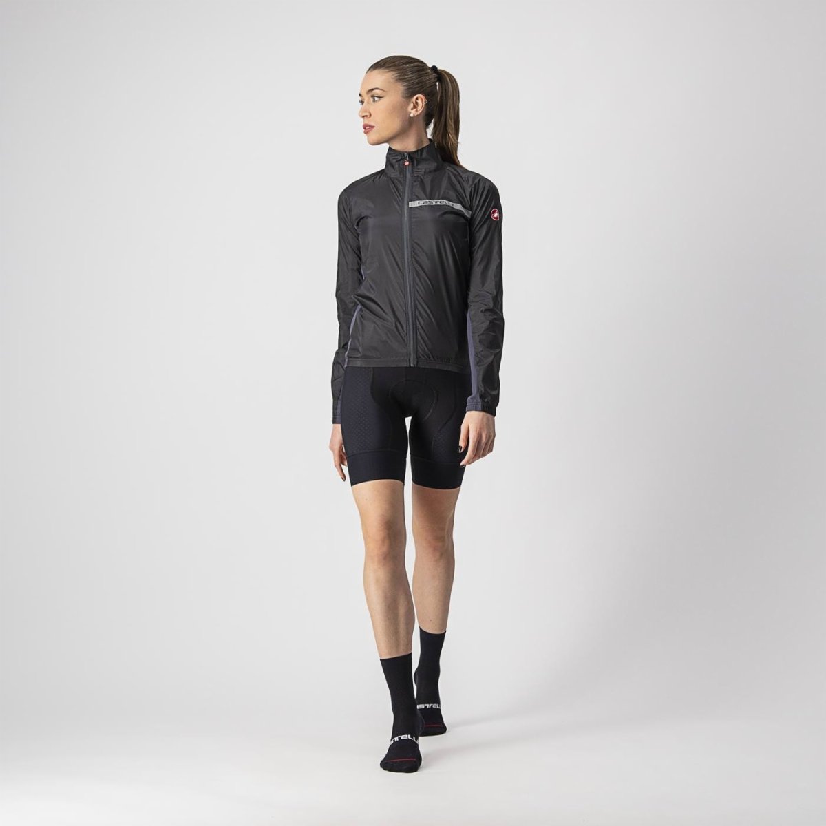 SQUADRA STRETCH W JACKET   Couleur : LIGHT BLACK/DARK GRAY  | 4521529-085     2026
