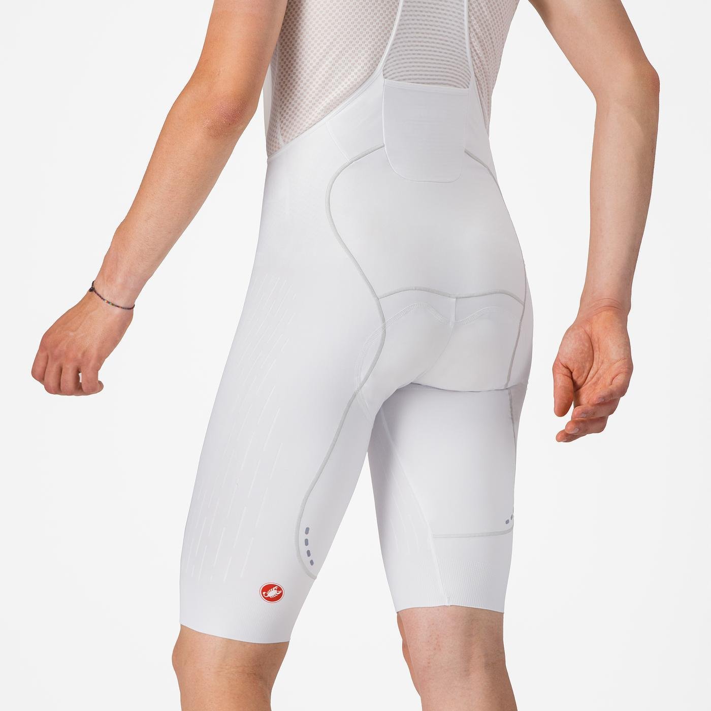 FREE AERO RACE S BIBSHORT Couleur : WHITE  | 4525001-001      2026