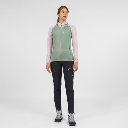 ODLE EVO W SWEAT À CAPUCHE POLAIRE À FERMETURE ÉCLAIR INTÉGRALE  HAIE/LILAS | 2532122-058   2027