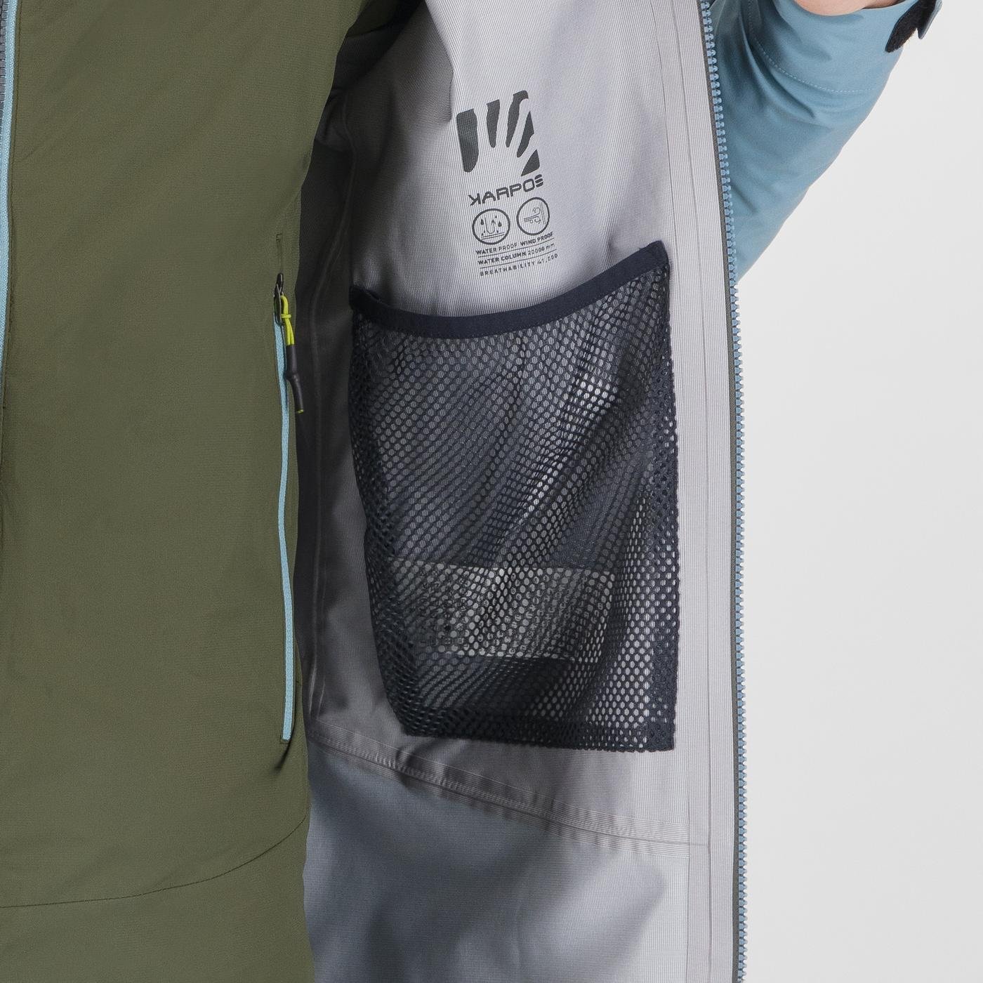 STORM EVO JACKET    WOODL.GRAY/SMOKE BLUE | 2501035-007    2025-26