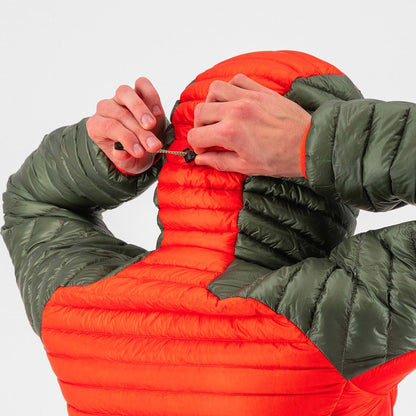ALAGNA DOWN JACKET  SPICY ORANGE/THYME | 2511021-024     2025-26