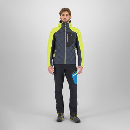 LASTEI UP JACKET WOODL.GRAY/ACID LIME | 2511044-038  2026