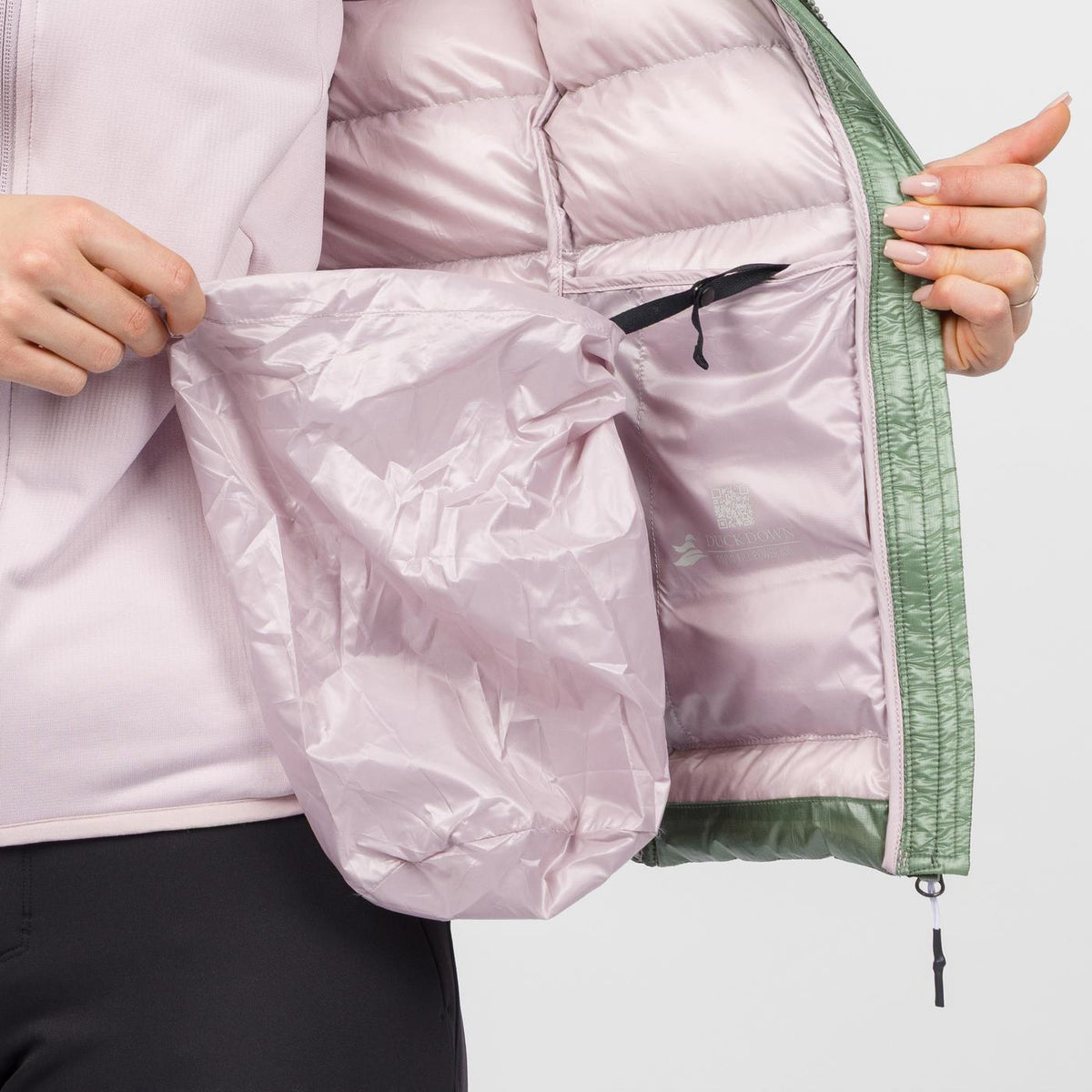 PHILIPP FLAMM W HOODIE JACKET   HEDGE | 2512051-057     2026-27