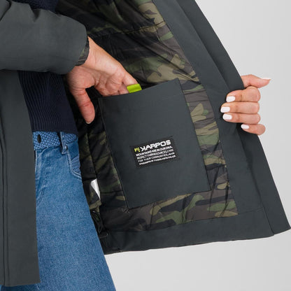 PARKA VANDELLI W   WOODL.GRAY | 2512048-031  2026