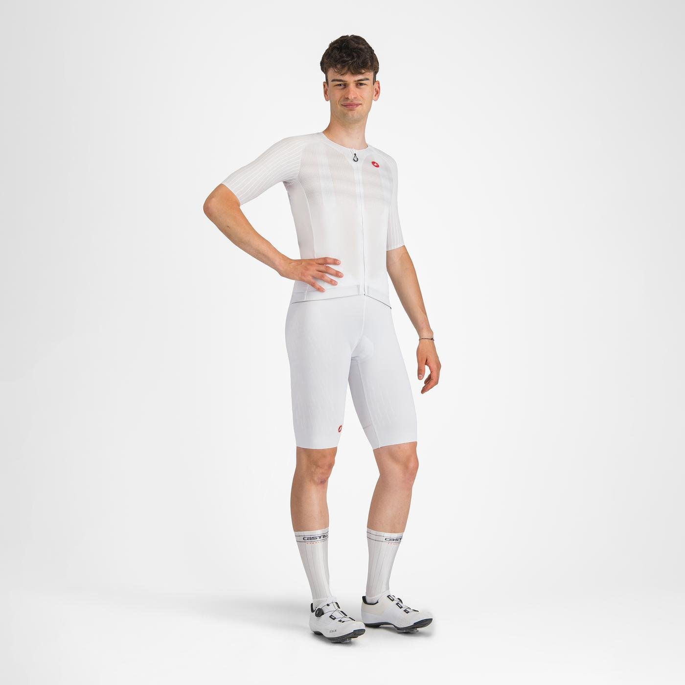 FREE AERO RACE S BIBSHORT Couleur : WHITE  | 4525001-001      2026