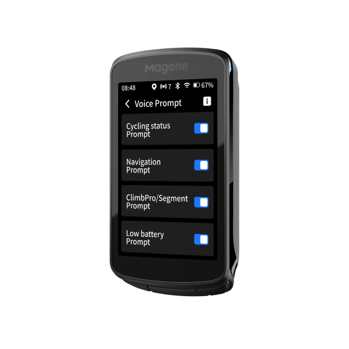 C706 Compteur Vélo GPS Intelligent  2026