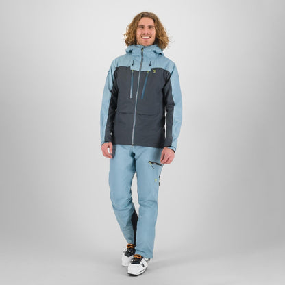 MIDI SHELL JACKET WOODL.GRAY/SMOKE BLUE | 2511019-008  2025-26