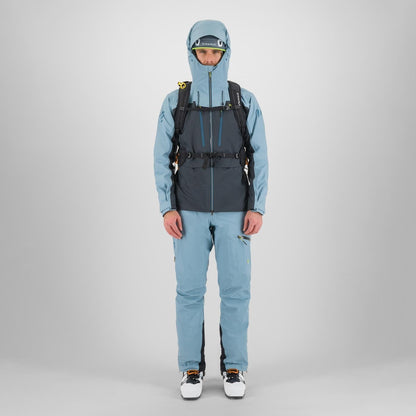 MIDI SHELL JACKET WOODL.GRAY/SMOKE BLUE | 2511019-008  2025-26