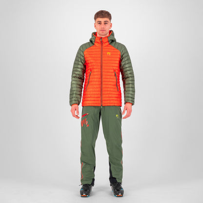 ALAGNA DOWN JACKET  SPICY ORANGE/THYME | 2511021-024     2025-26