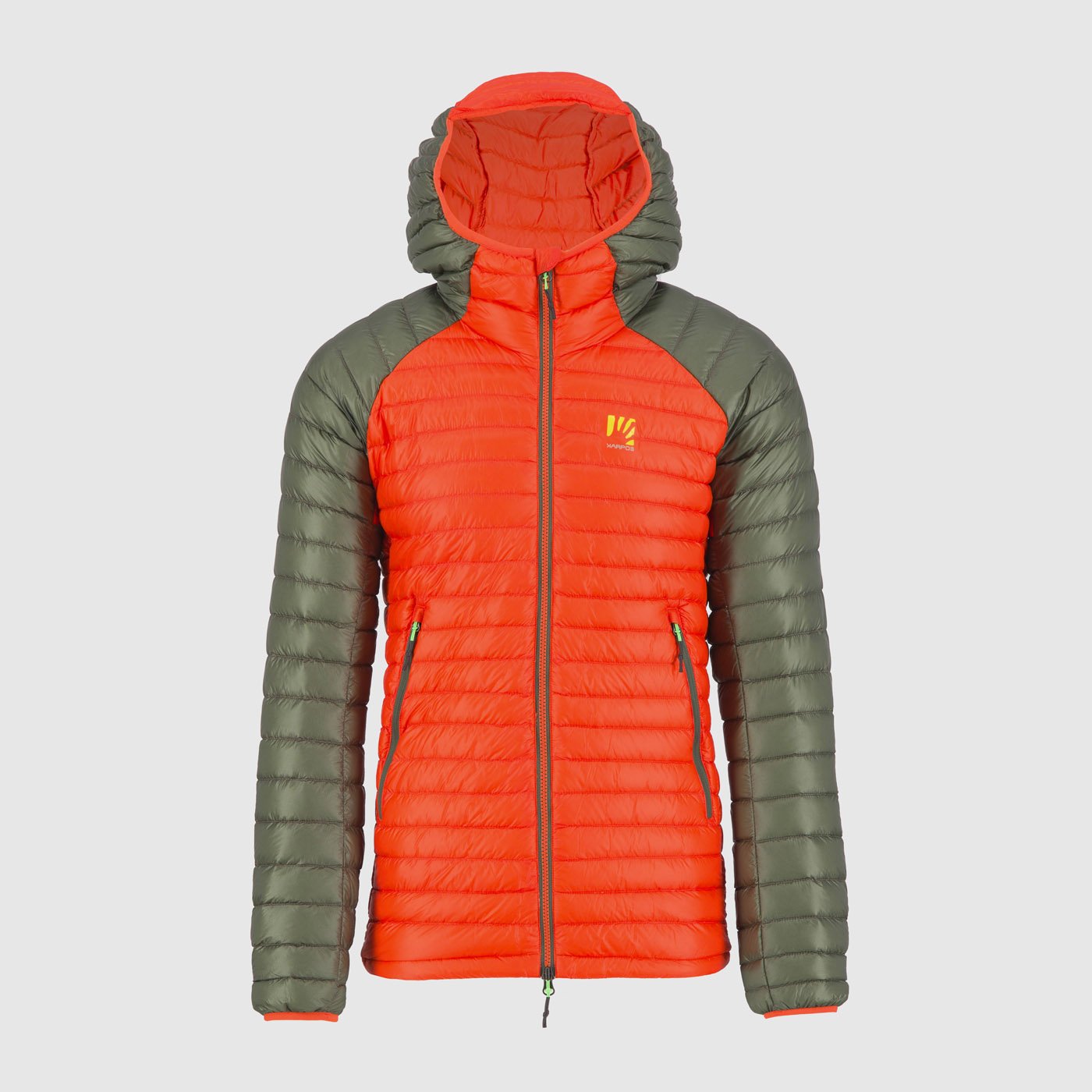 ALAGNA DOWN JACKET  SPICY ORANGE/THYME | 2511021-024     2025-26