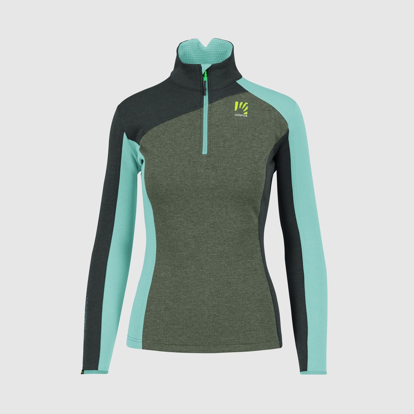 FEDERA HALF-ZIP W FLEECE   THYM/SABLE NOIR/CIEL AQUA | 2532022-024     2026