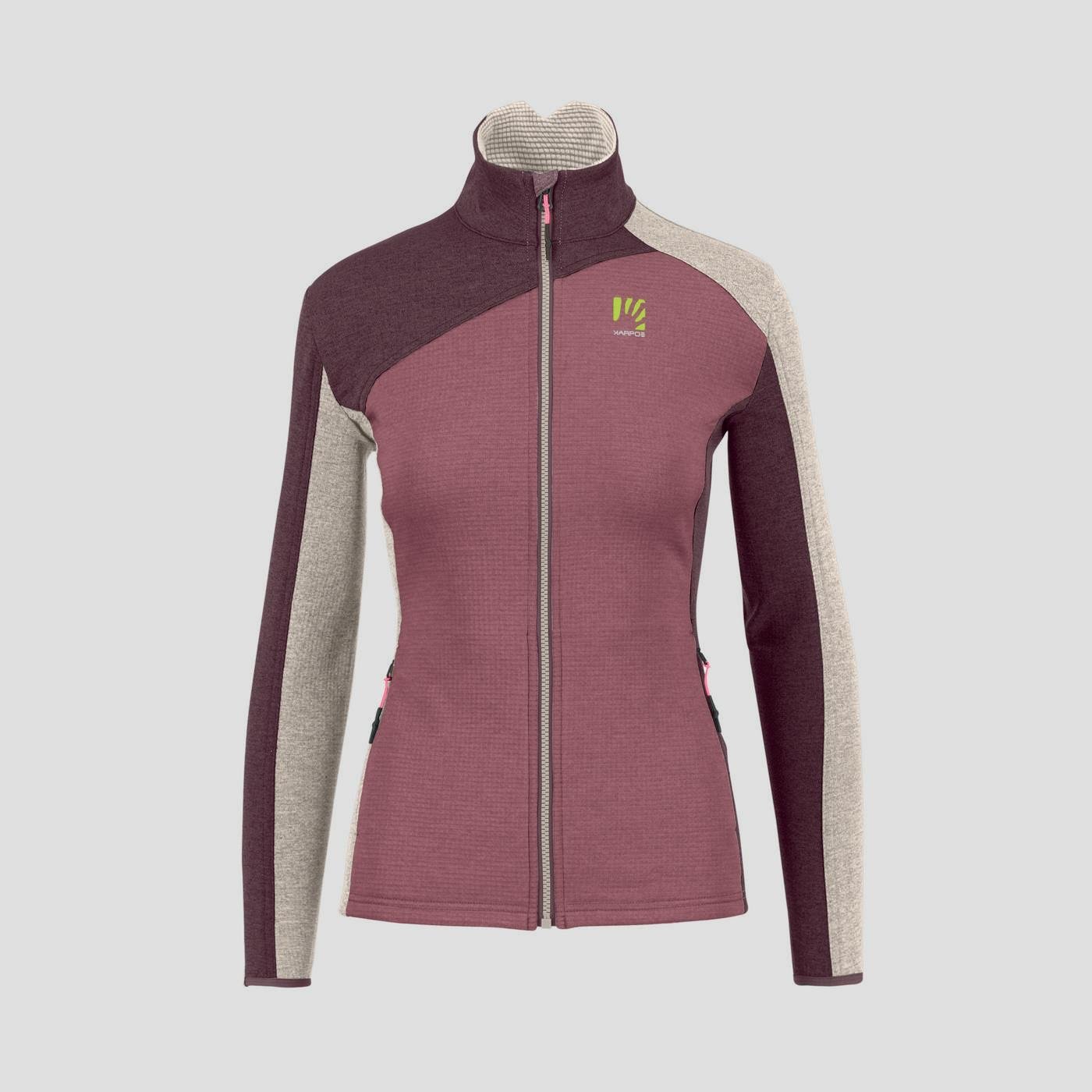 FEDERA FULL-ZIP W FLEECE   DÉCO ROSE/HUCKLE./AVOINE | 2532023-031       2026