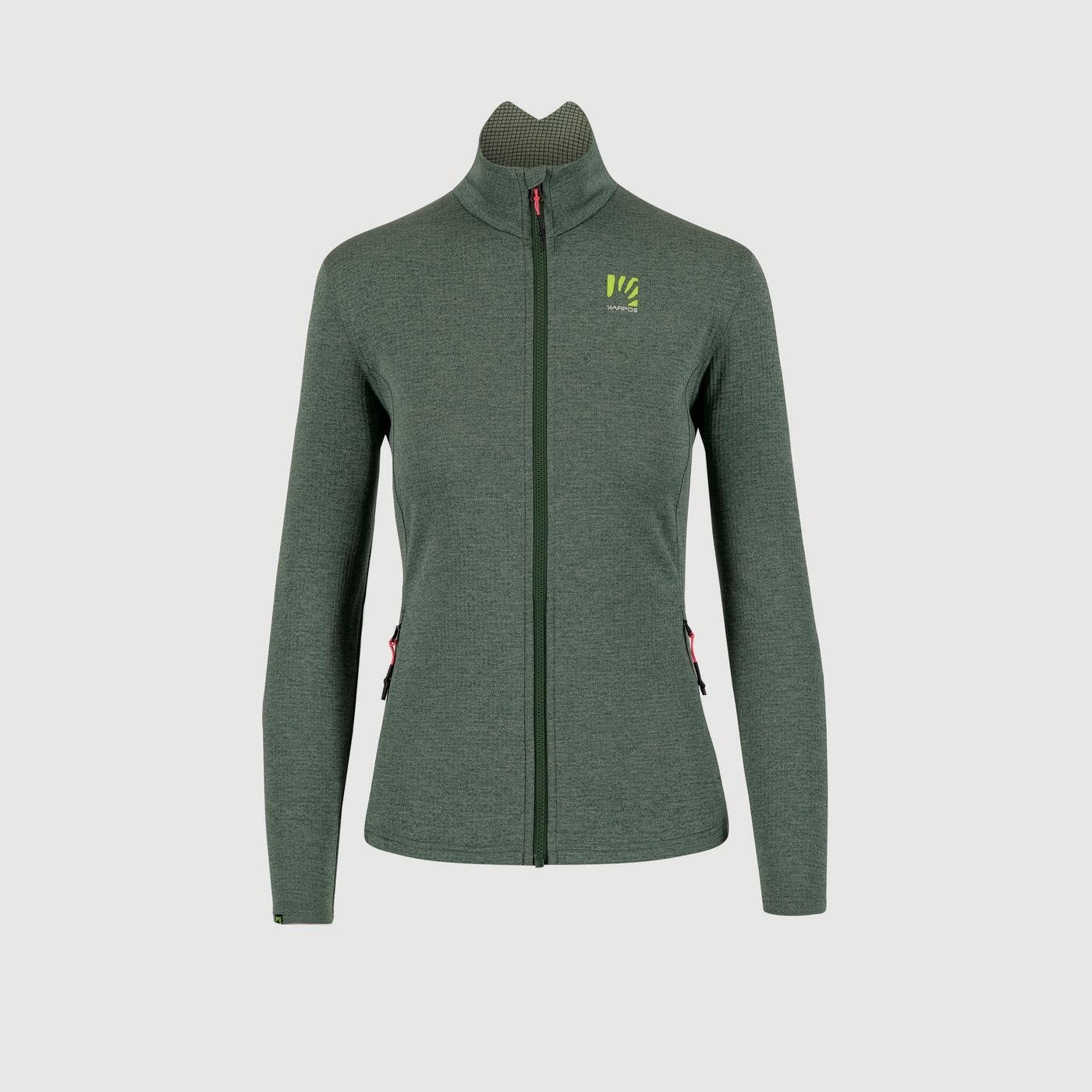 PIZZOCCO W FULL ZIP FLEECE     DUCK GREEN | 2532075-126   2026