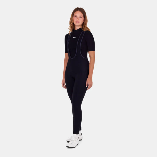 Collant à bretelles Ready to Ride pour femme - Noir 2026-27    5W1182FBWRTR