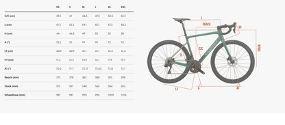 GARDA+STEMMA S2       E50652X    G41 Black Grey  Glossy 	SHIMANO 105 2x12 R7020	MICHE REFLEX DX  2026